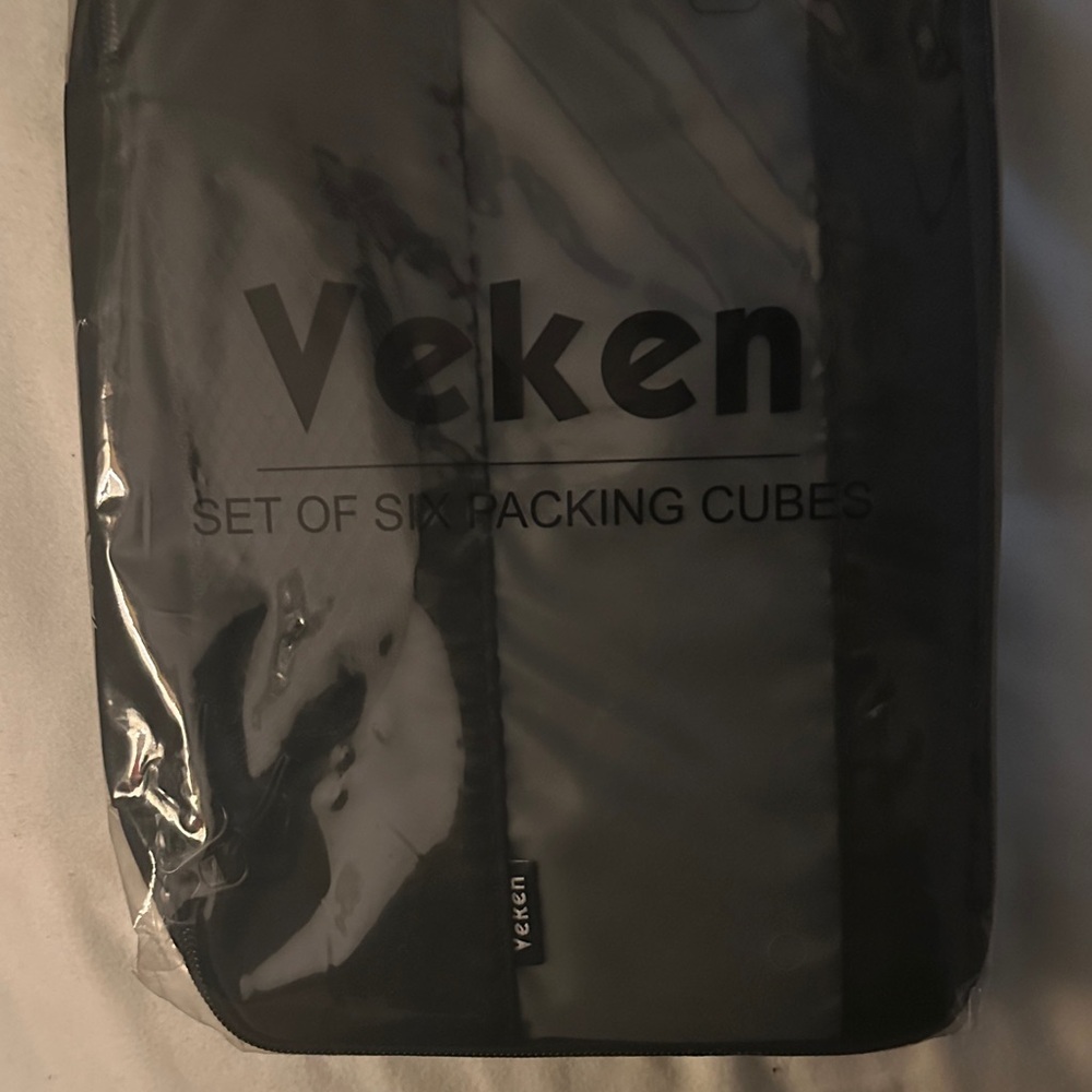 NIB Veken Set of 6 Packing Cubes